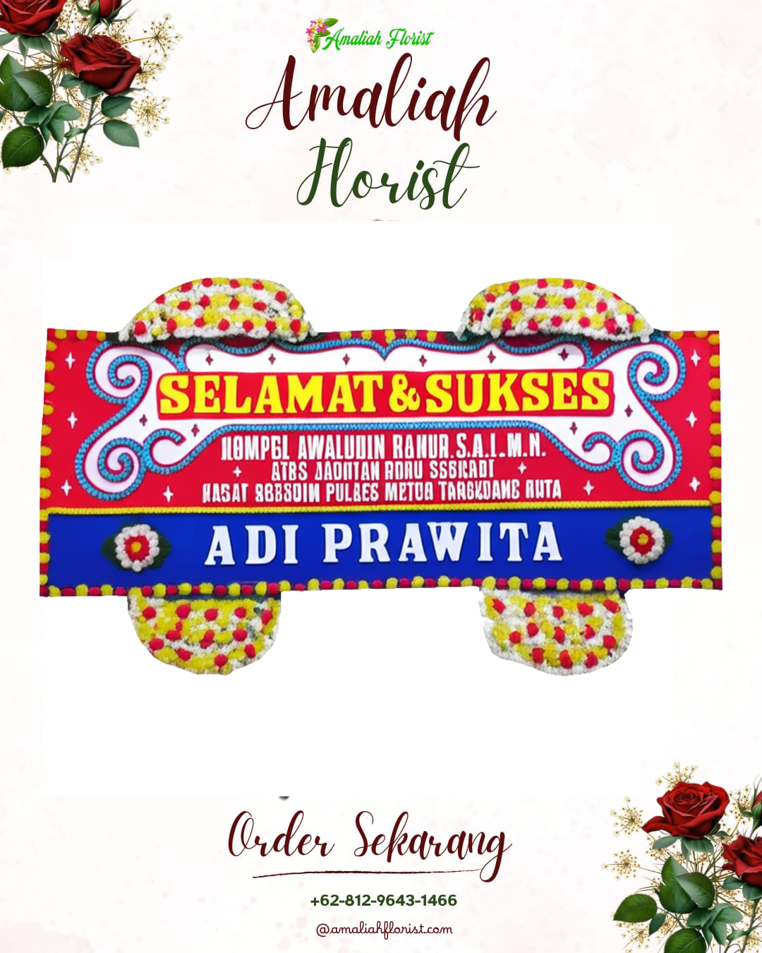 Papan Bunga Ucapan Selamat Baturetno